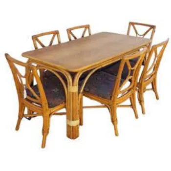 Durable Cane Dining Set
